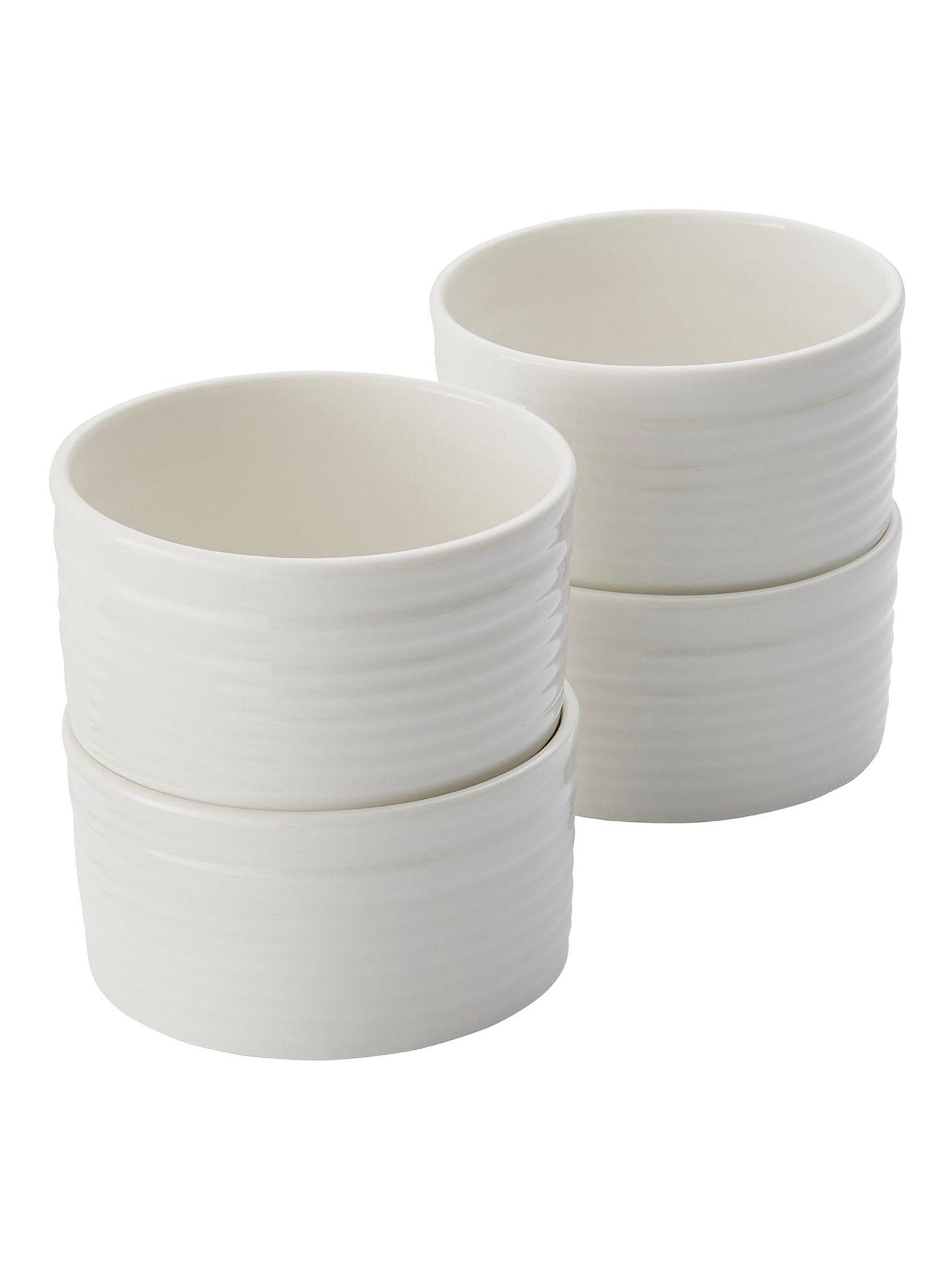 Sophie Conran white porcelain ramekins set of 4 small - British product