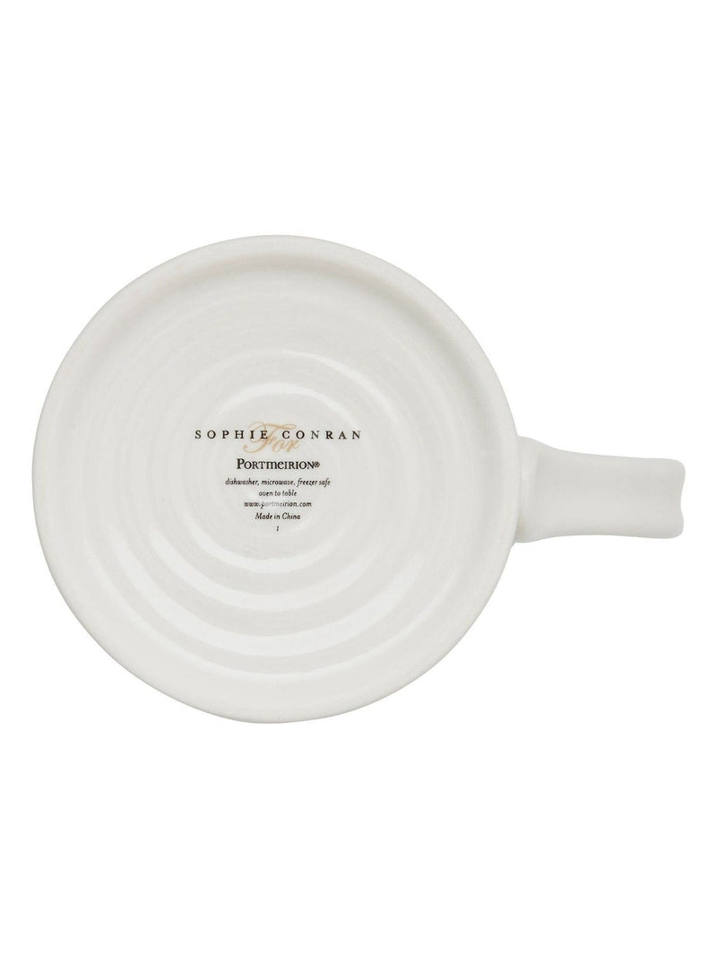 Sophie Conran white porcelain short mugs 4-pack - British product