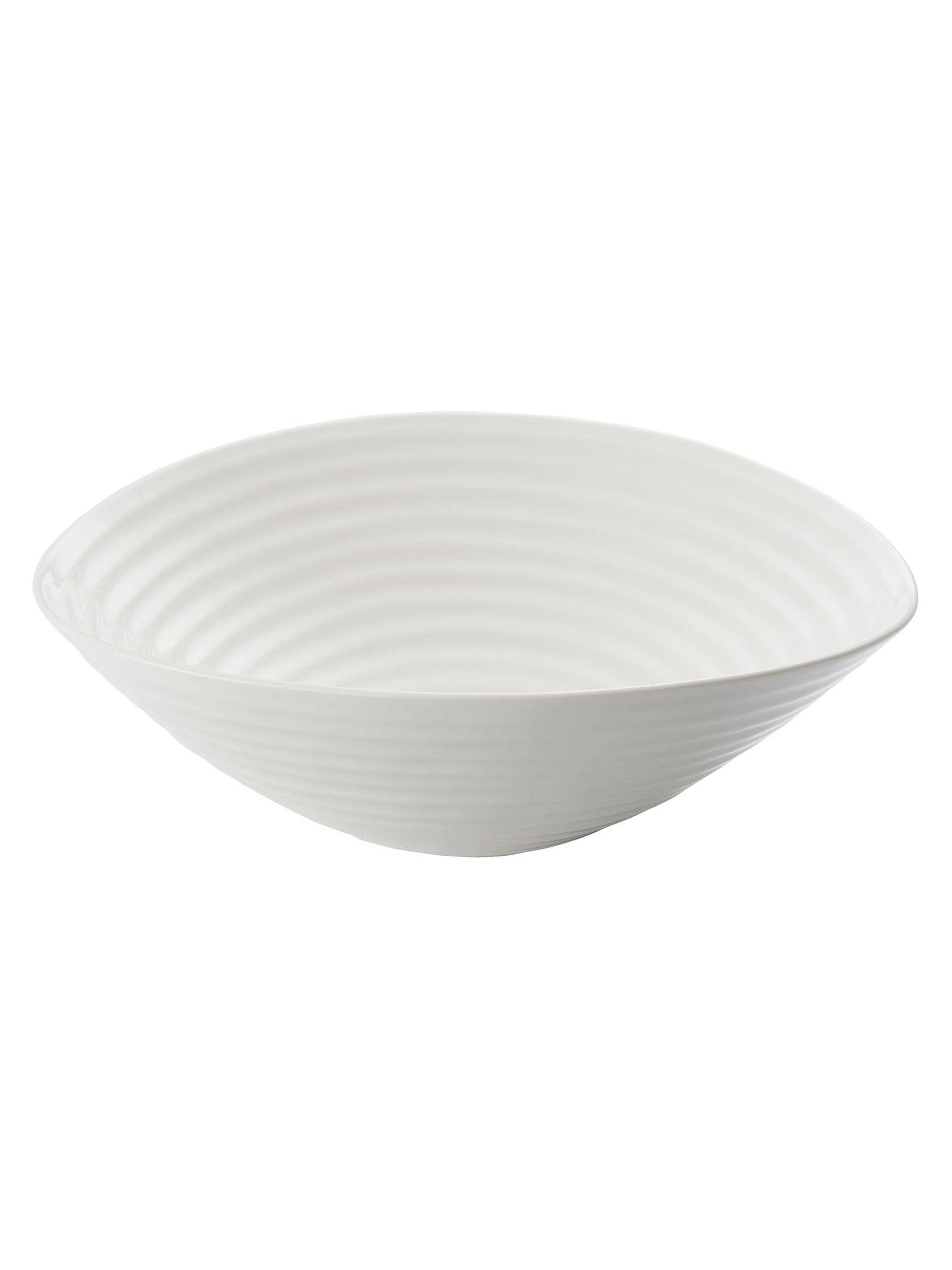 Sophie Conran white porcelain large salad bowl, imported from the UK
