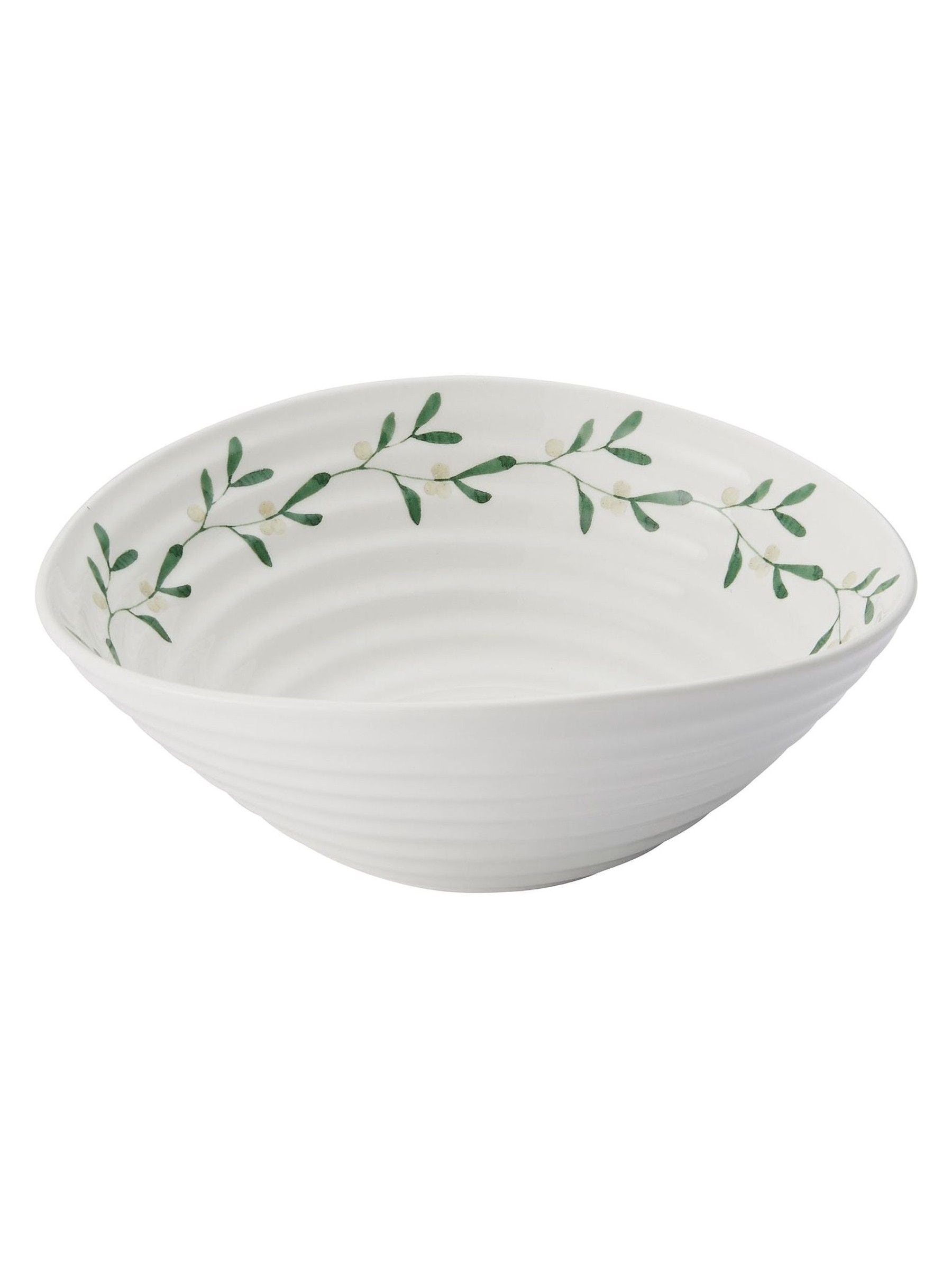 Sophie Conran white mistletoe cereal bowls set of 4 (British brand)
