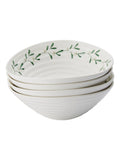 Sophie Conran white mistletoe cereal bowls set of 4 (British brand)