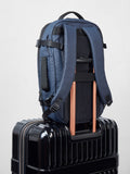 Rock Luggage Blue Belgravia Backpack (British brand)