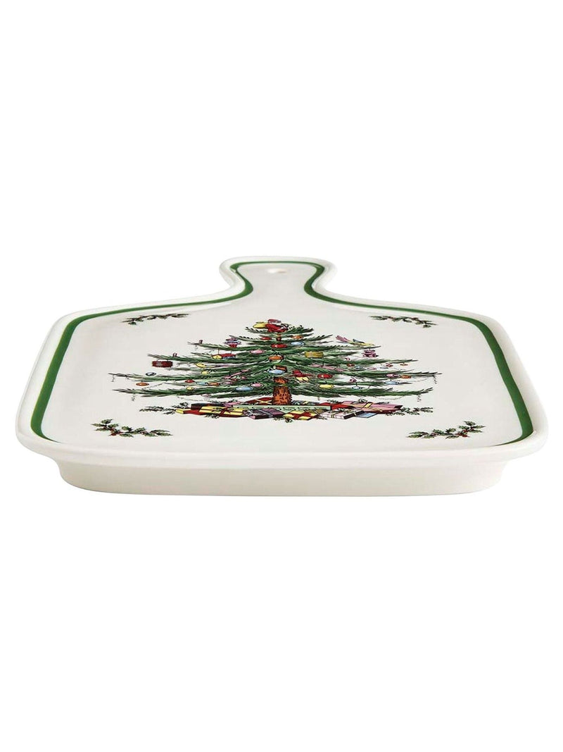 Spode Christmas Tree ceramic serving board 34cm - British product
