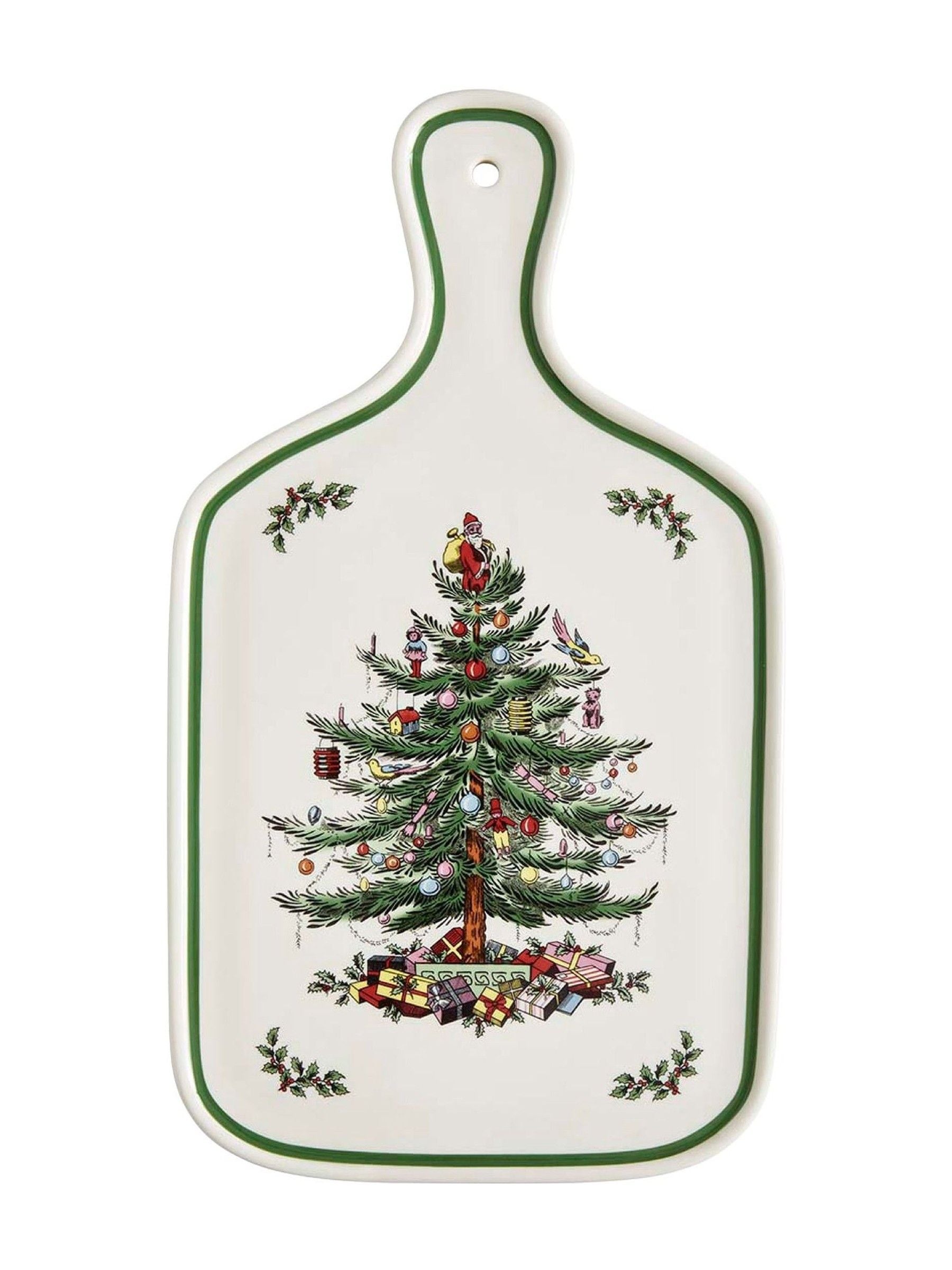Spode Christmas Tree ceramic serving board 34cm - British product