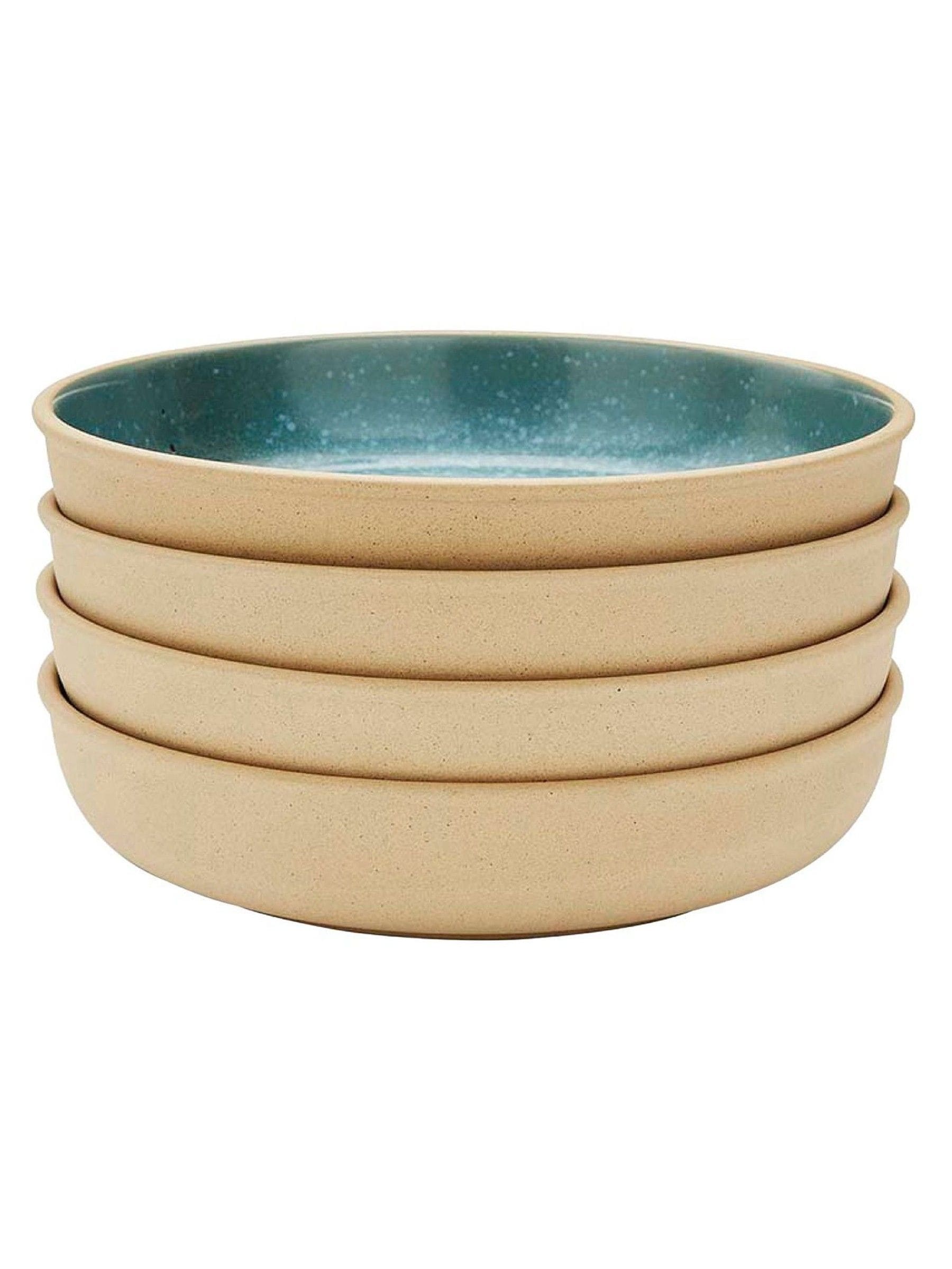 Portmeirion Jade Minerals low bowls set of 4, imported from the UK