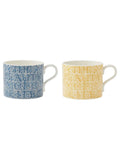 Spode Morris & Co mug set The Beauty of Life, imported from the UK