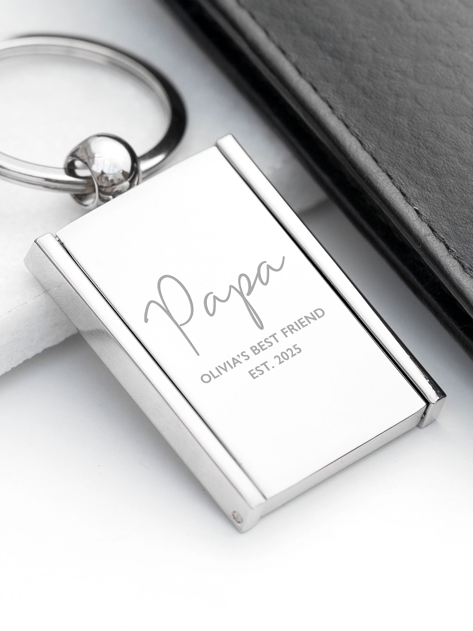Treat Republic personalised special person mini frame keyring (British brand)