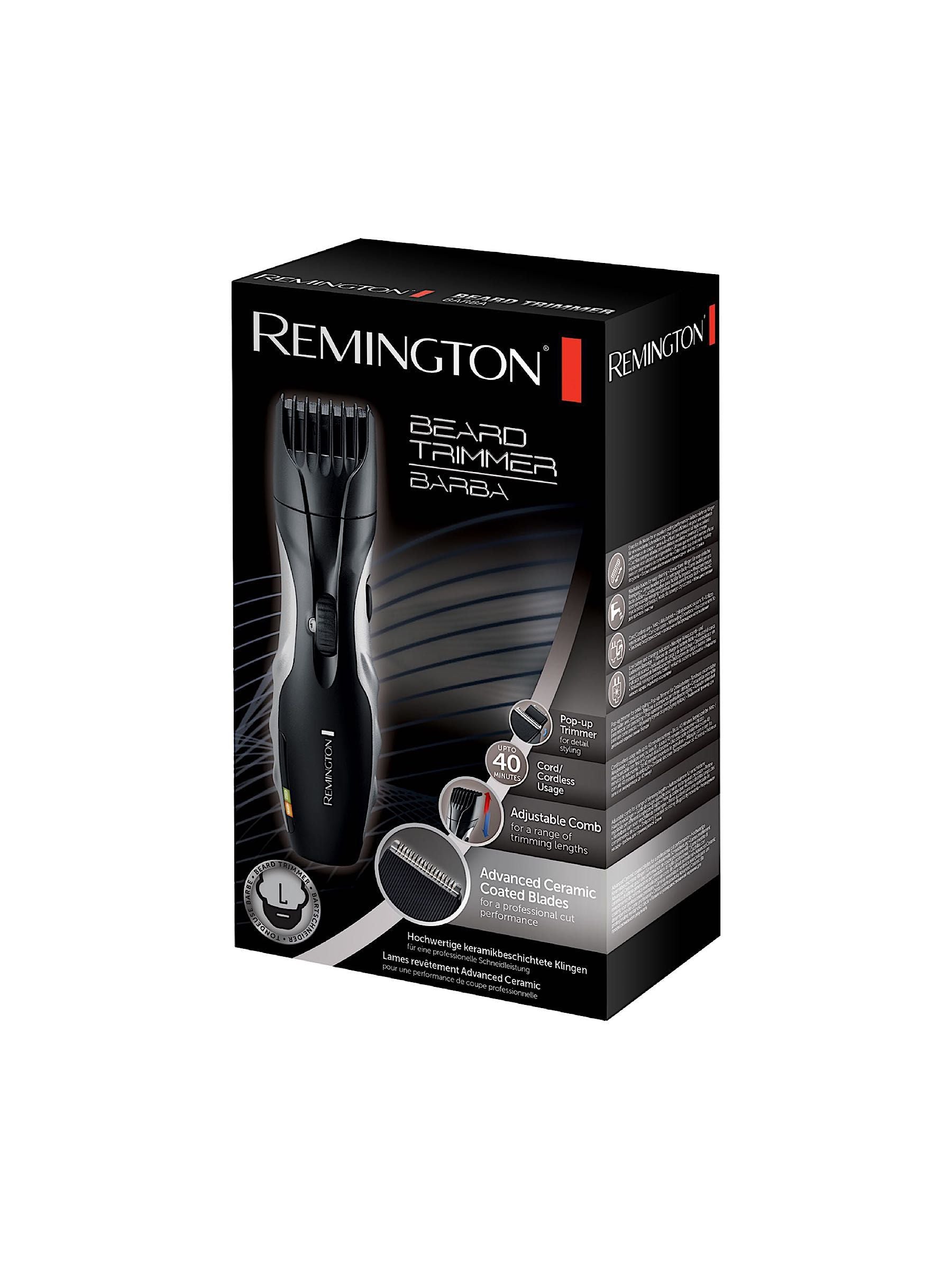 Remington Barba beard trimmer black, UK version
