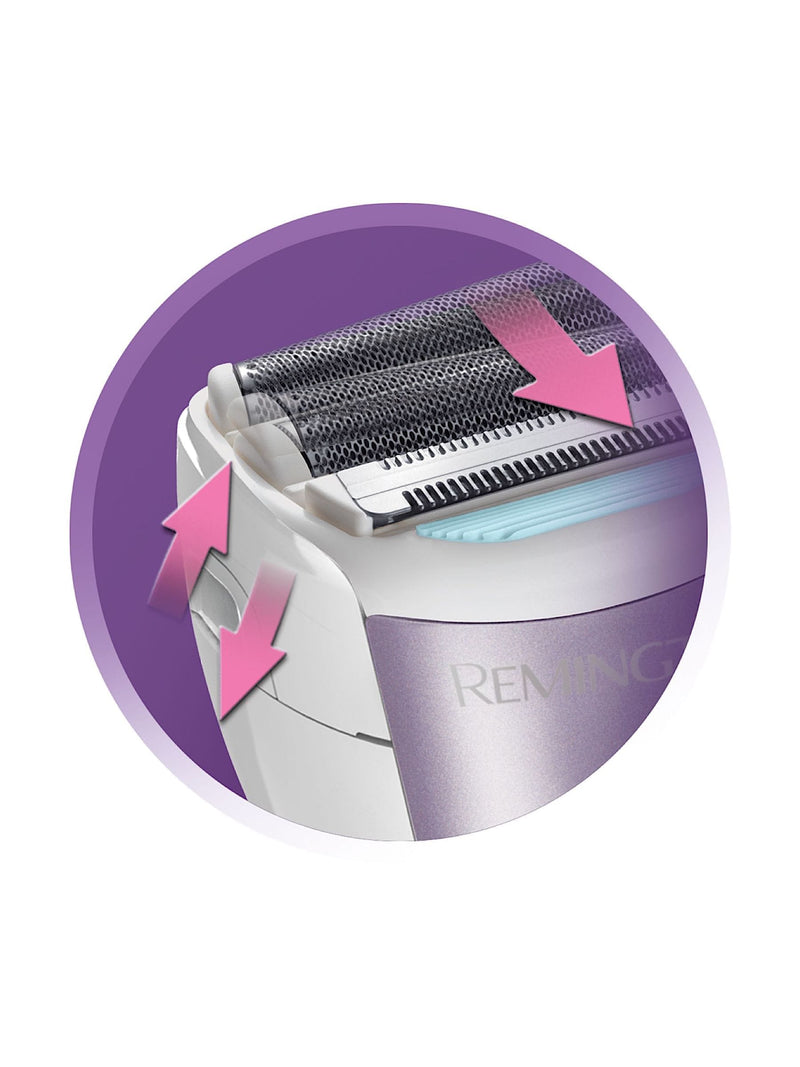 Remington women's cordless wet and dry shaver, UK version