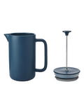 La Cafetiere Navy Arezzo stoneware cafetiere 1L - British product
