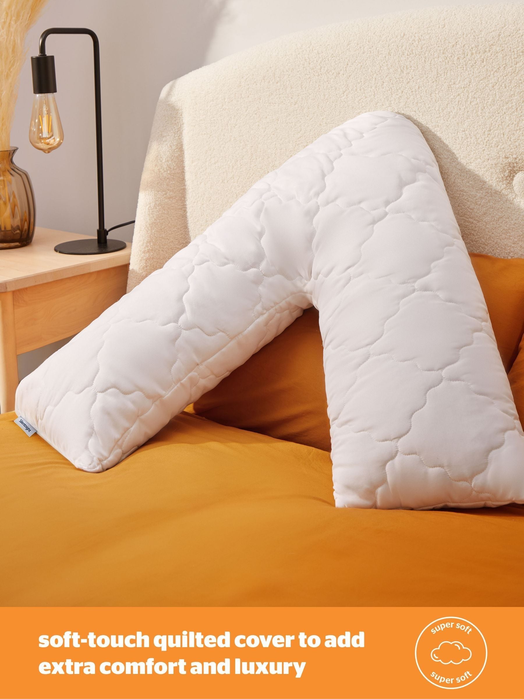 Silentnight Impress Memory Foam V Shape Pillow - British product