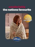 Silentnight Natural Bubble Fleece blanket 240x180cm, UK version