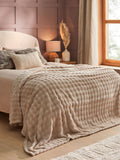 Silentnight Natural Bubble Fleece blanket 240x180cm, UK version