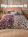 Silentnight leaf print coverless duvet set 10.5 tog - British product