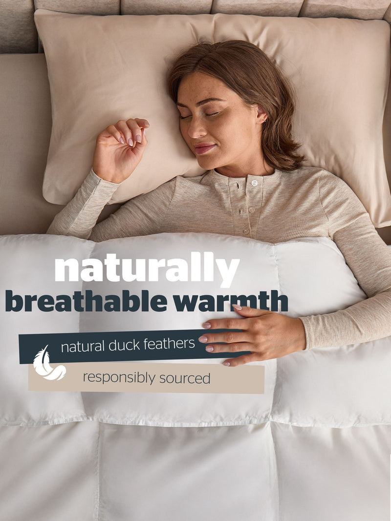Silentnight duck feather duvet 10.5 tog (British brand)