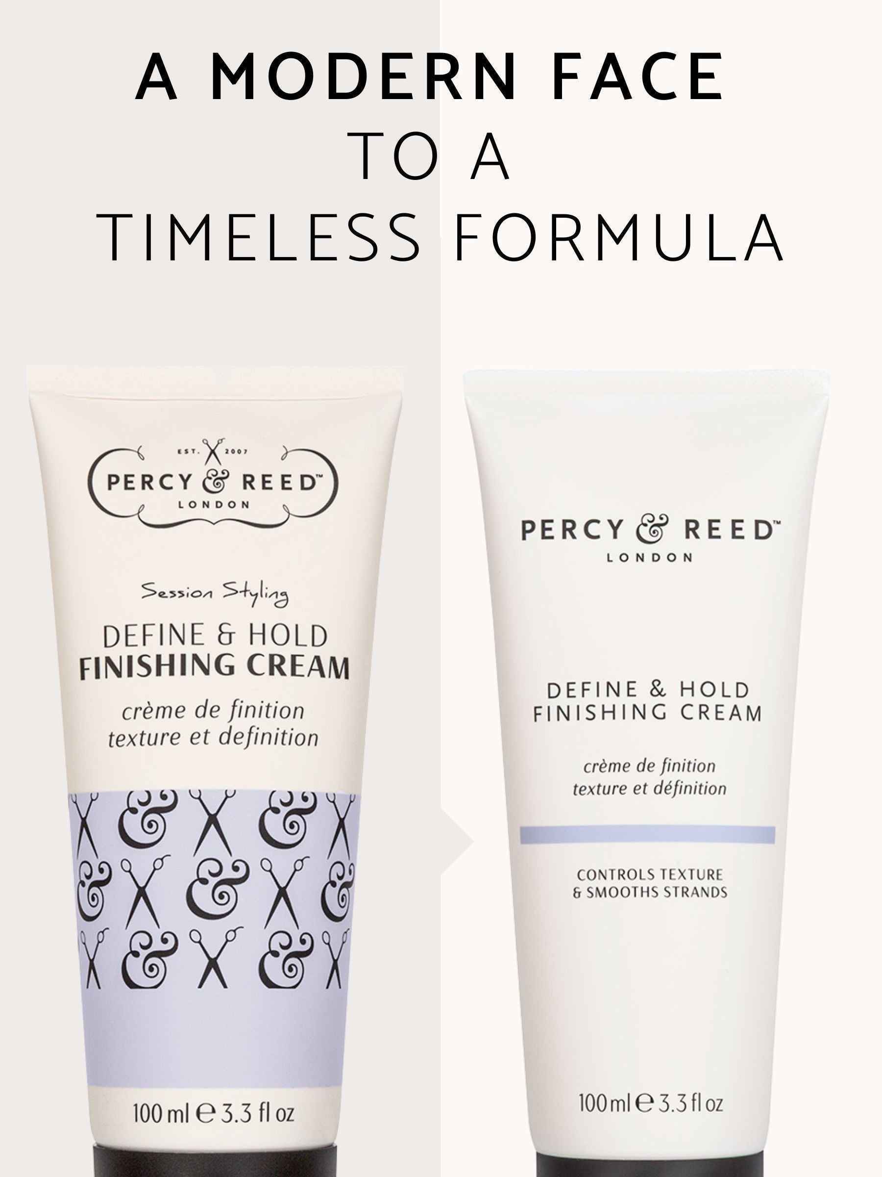 Percy & Reed hair finishing cream 100ml, UK version