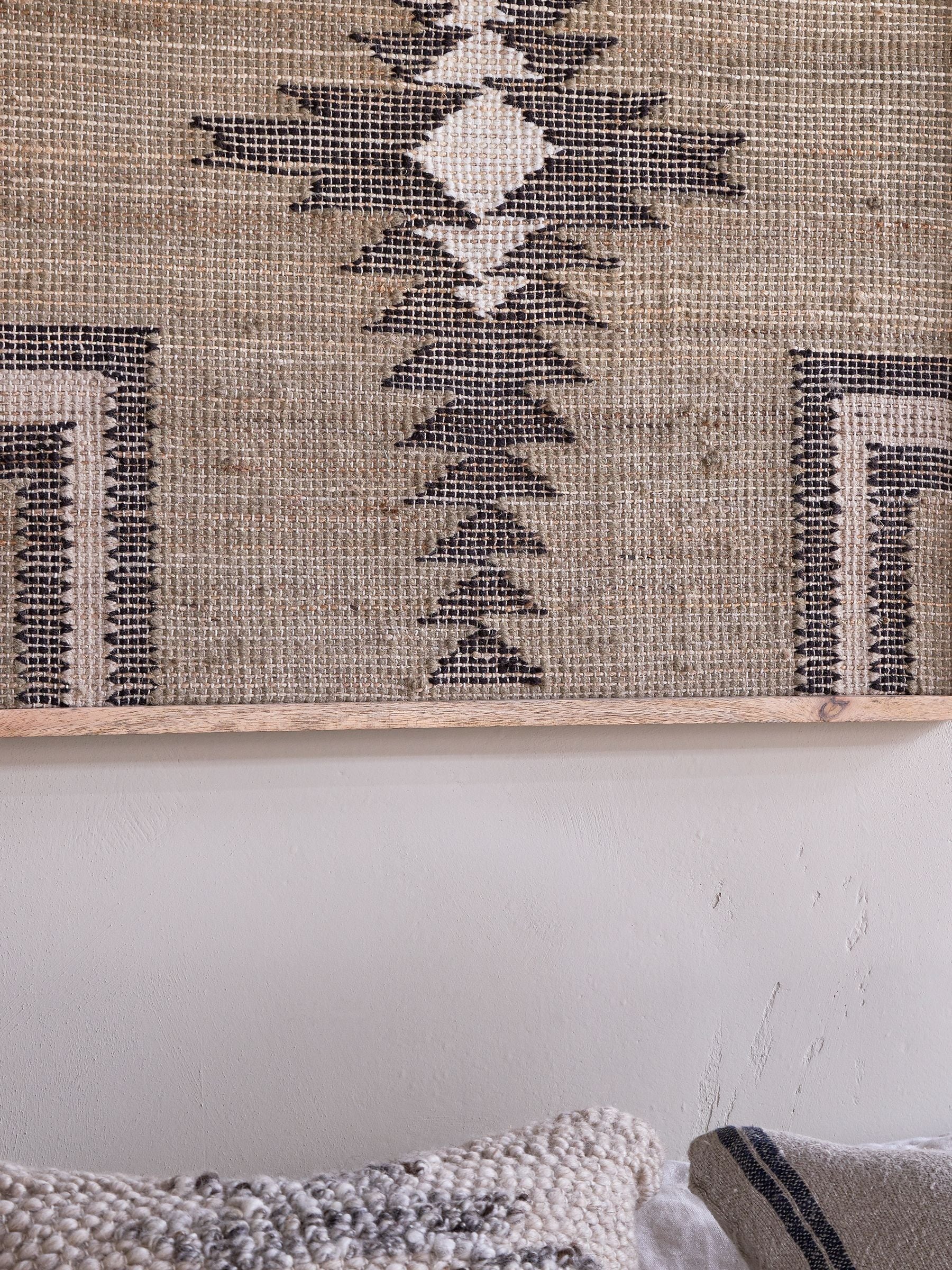 Nkuku Katong textured wall art 75cm (British brand)