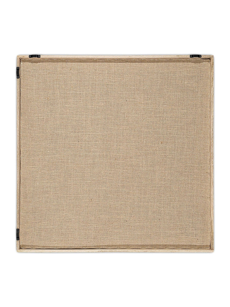 Nkuku Katong textured wall art 75cm (British brand)