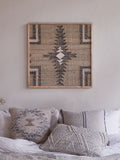 Nkuku Katong textured wall art 75cm (British brand)
