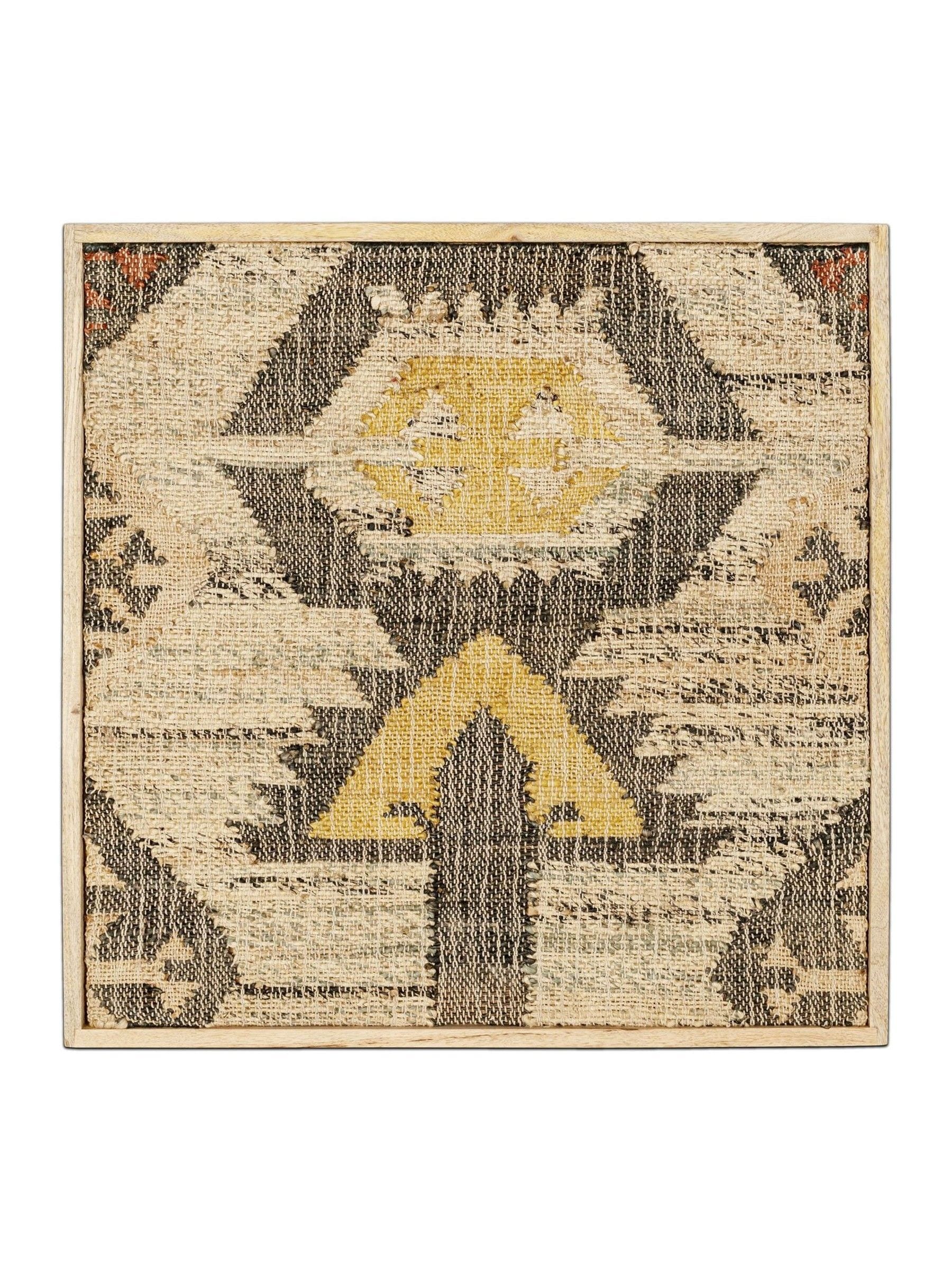 Nkuku Pemali handwoven wall art 75cm, UK version