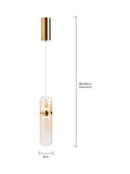 Visconte by BHS Bjorn LED glass pendant light - British product