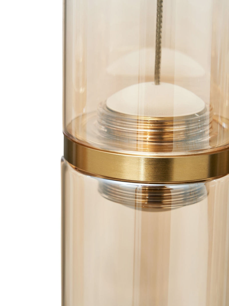 BHS Bjorn LED pendant light with five glass shades, imported from the UK