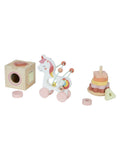 Tooky Toy 3-in-1 unicorn wooden toy with shape sorting, imported from the UK