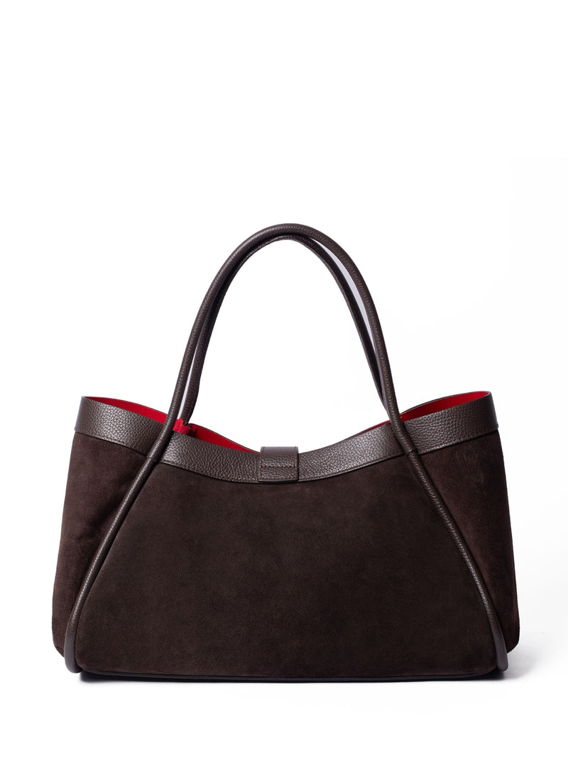 LRM Goods brown Harriet leather tote bag, British product