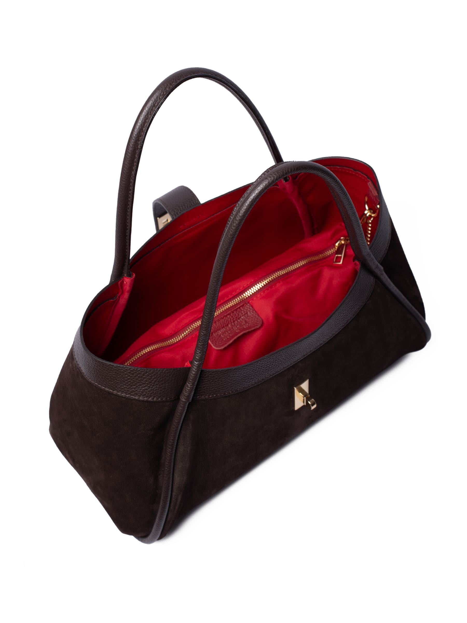 LRM Goods brown Harriet leather tote bag, British product