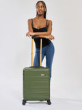 Cabin Max White Anode 40L ABS Cabin Suitcase (55x40x20cm)