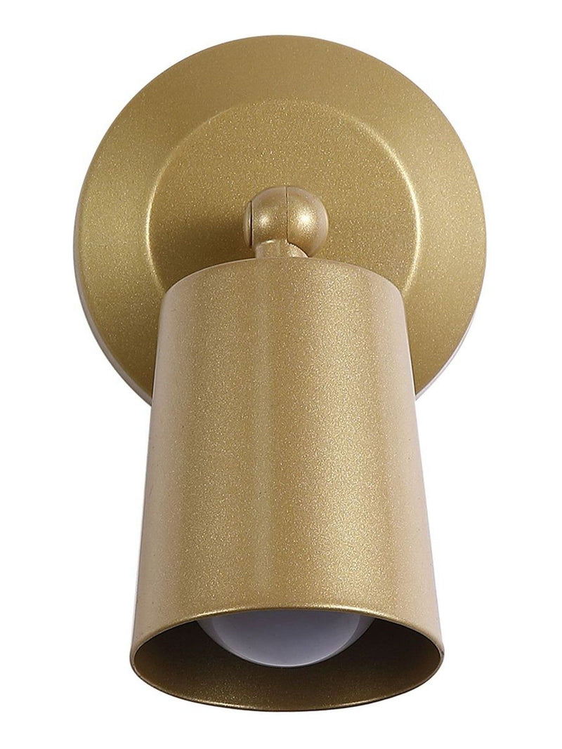 Searchlight gold rechargeable wall light 15cm, imported from the UK