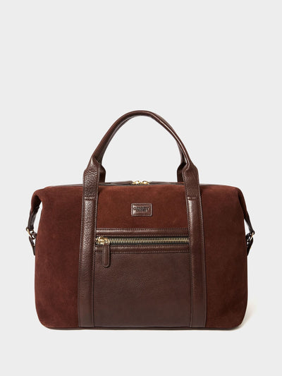 Next Osprey London Brown The Mocha Holdall Bag- Buy online at McGrocer