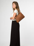 Pure Luxuries leather handbag Aysgarth brown (British brand)