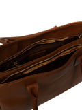 Pure Luxuries leather handbag Aysgarth brown (British brand)