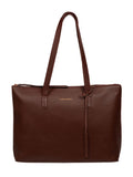 Pure Luxuries London Morden brown leather tote bag - British product