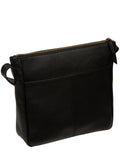 Pure Luxuries London black Harford leather cross-body bag, UK version