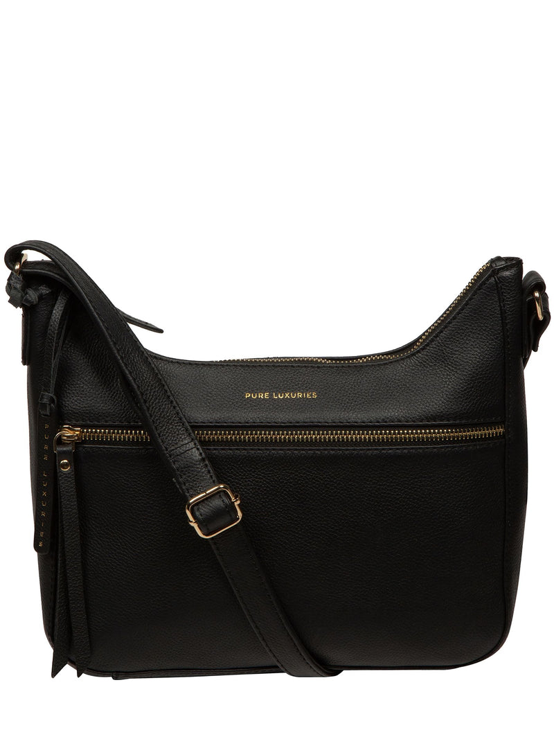 Pure Luxuries London cross-body bag black Nunwell, imported from the UK