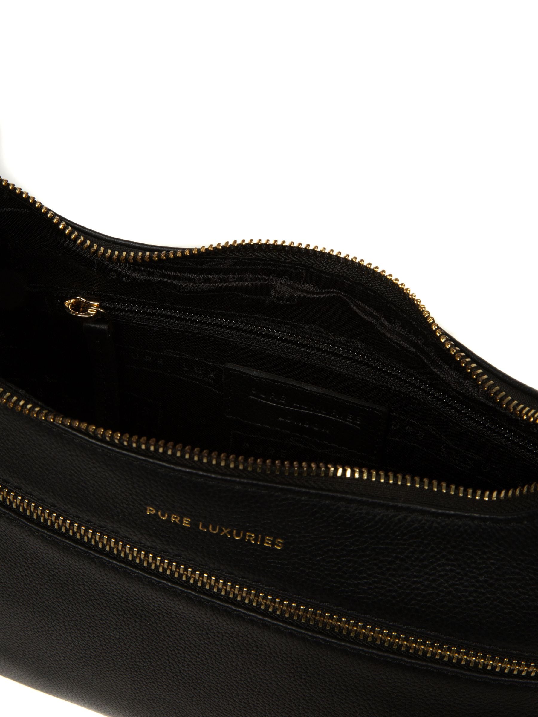 Pure Luxuries London cross-body bag black Nunwell, imported from the UK