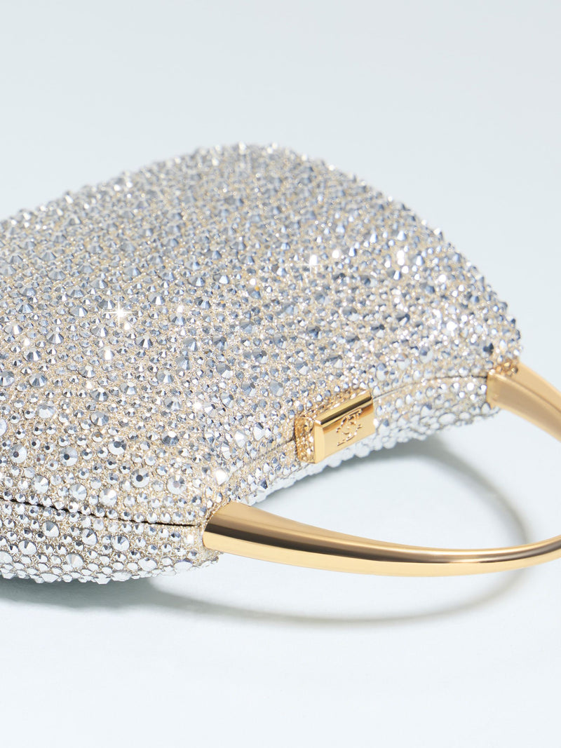 Dune London Gold Beamings clutch bag, British product