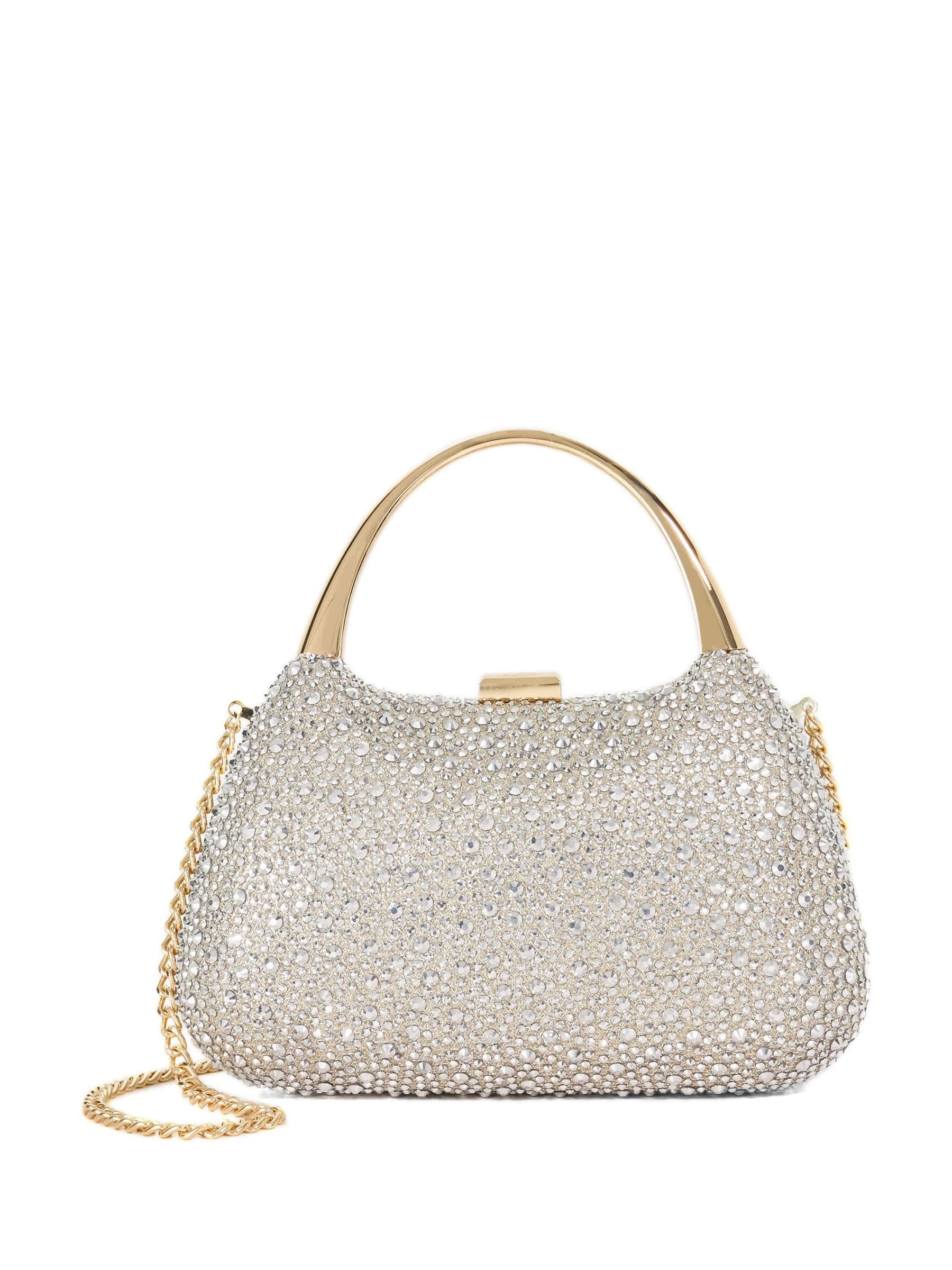 Dune London Gold Beamings clutch bag, British product