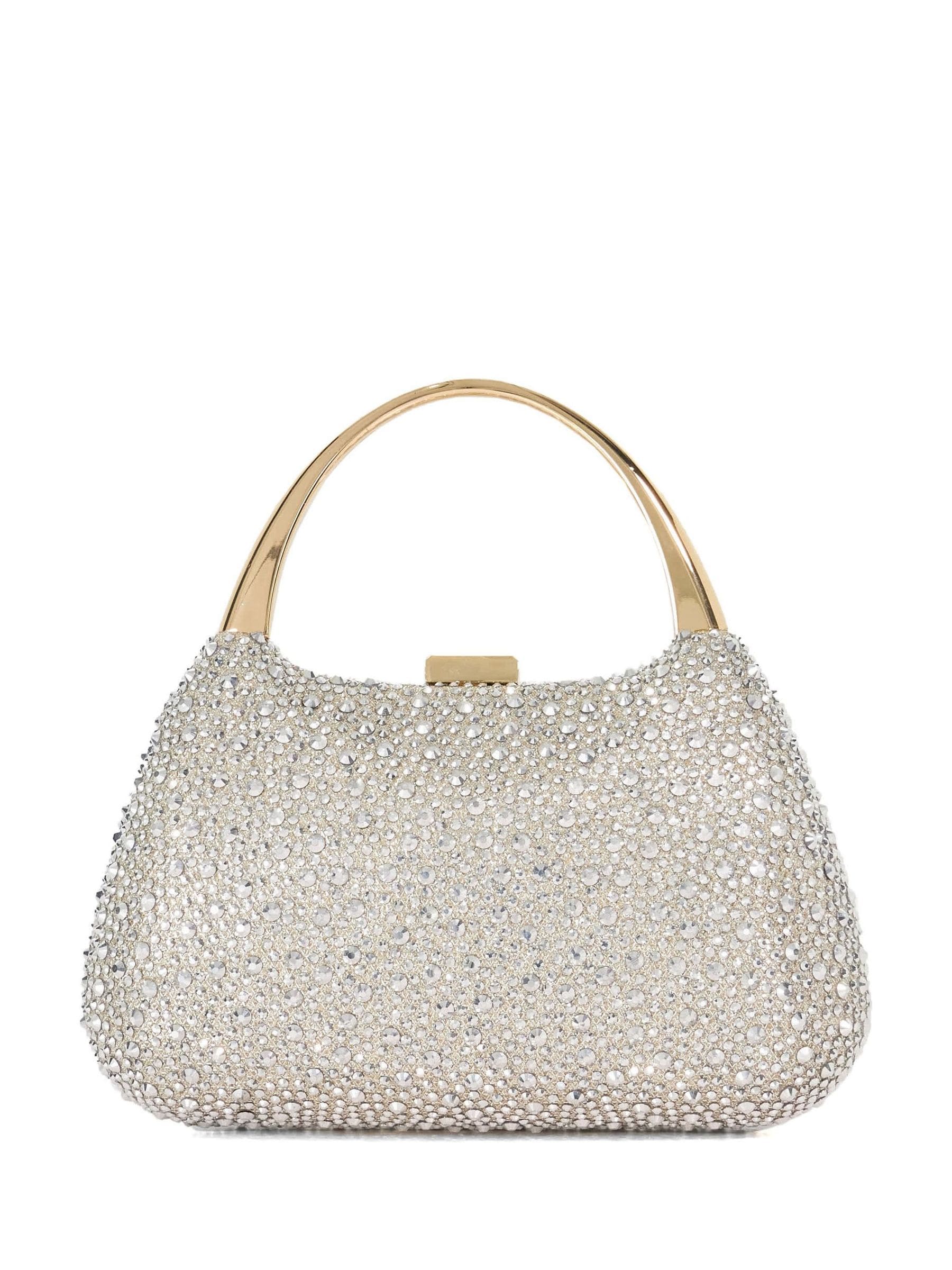 Dune London Gold Beamings clutch bag, British product