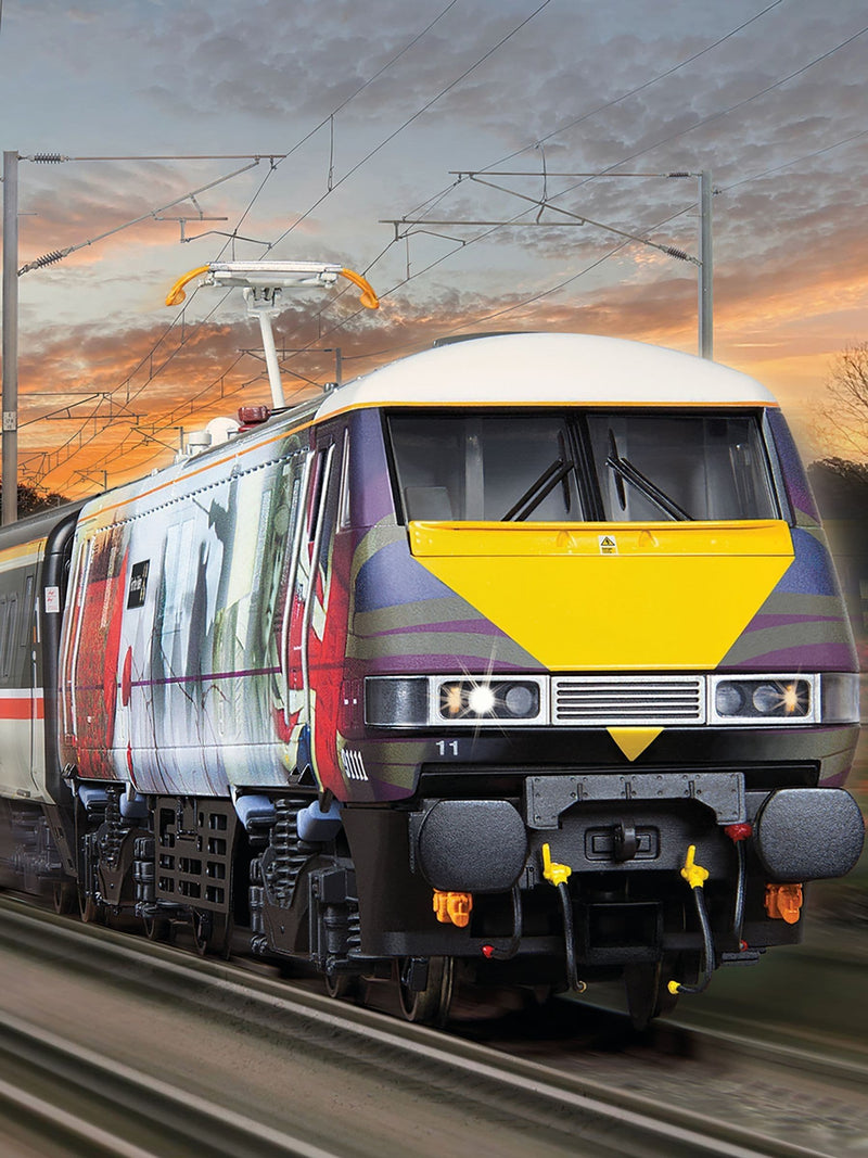 Kidikraft Hornby Class 91 jigsaw puzzle 1000 pieces, imported from the UK