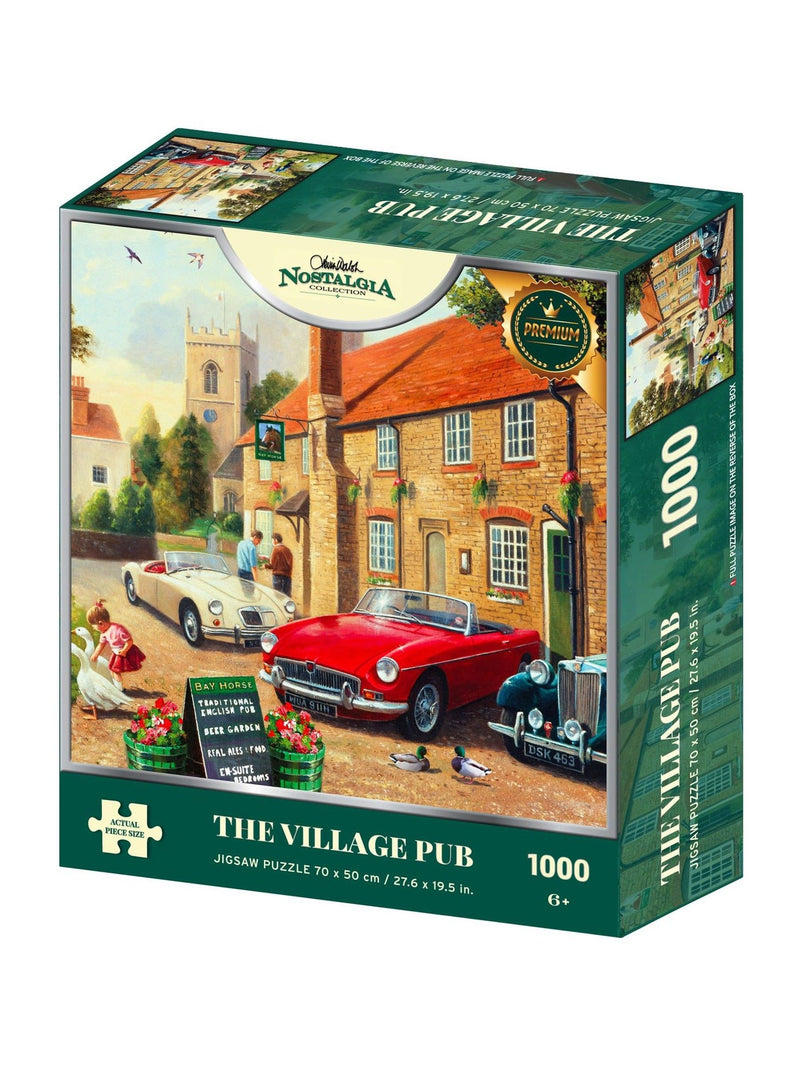 Kidikraft village pub puzzle 1000 pieces, imported from the UK