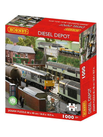 Next Kidikraft Hornby Diesel Depot 1000 Piece Jigsaw Puzzle- Buy online at McGrocer