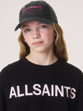 smALLSAINTS black pink logo baseball cap (British brand)