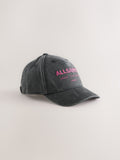 smALLSAINTS black pink logo baseball cap (British brand)