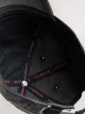 smALLSAINTS black pink logo baseball cap (British brand)