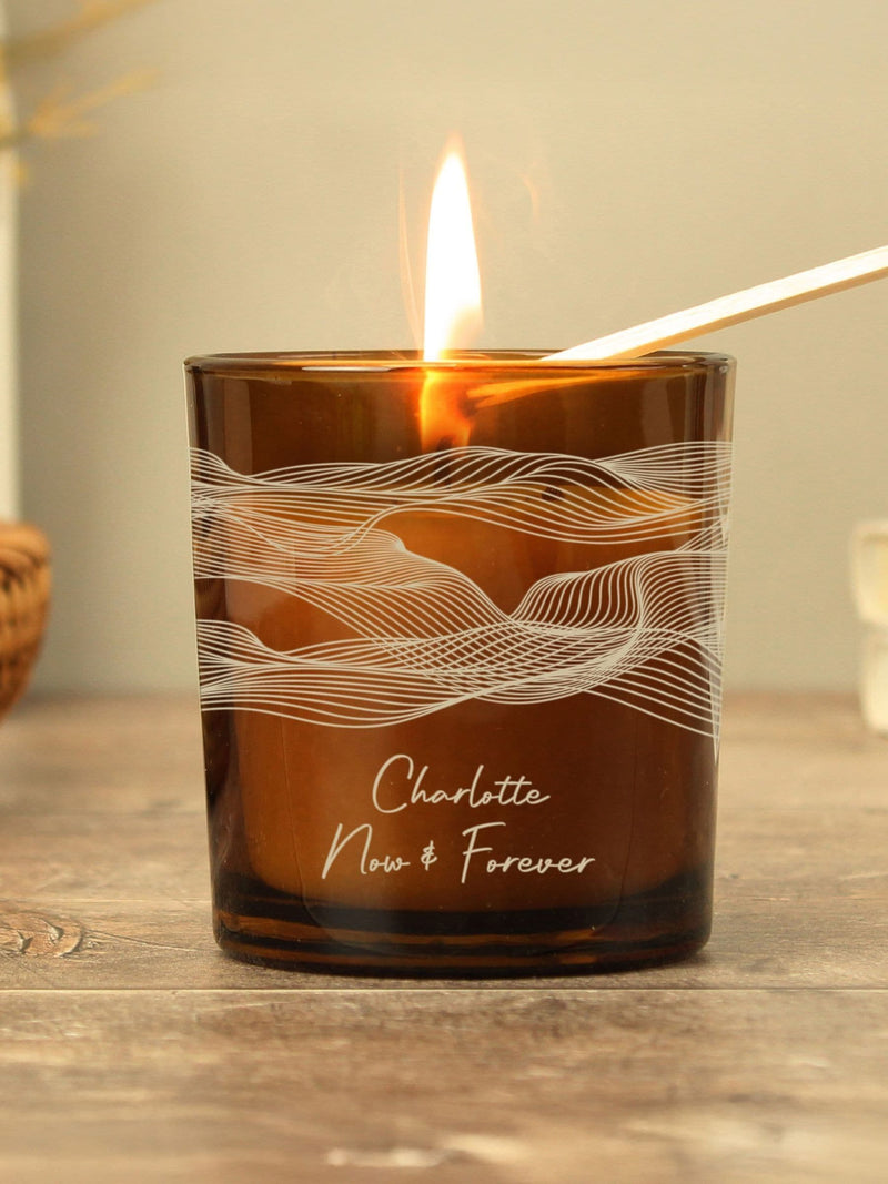PMC personalised charity candle 8.5cm - British product
