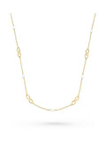 Beaverbrooks gold pearl necklace (British brand)