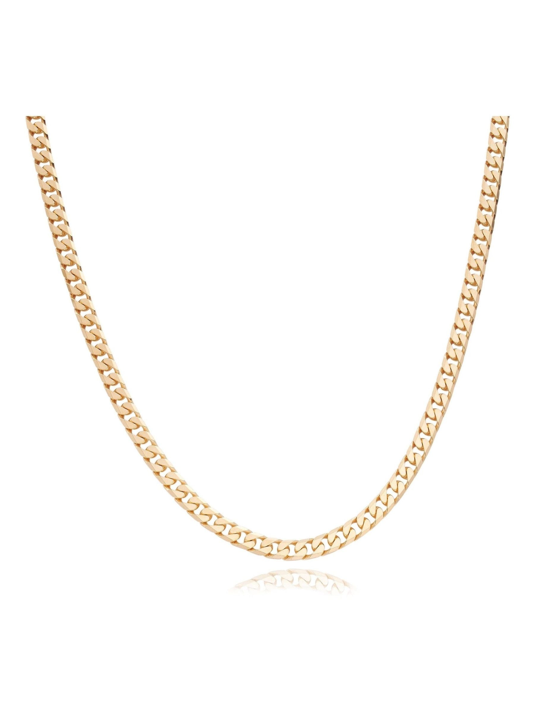 Beaverbrooks gold plated curb chain, UK version